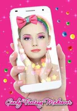 Candy Fantasy Makeover Selfie screenshot 1