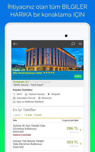 Hotel Booking - ucuz oteller screenshot 3