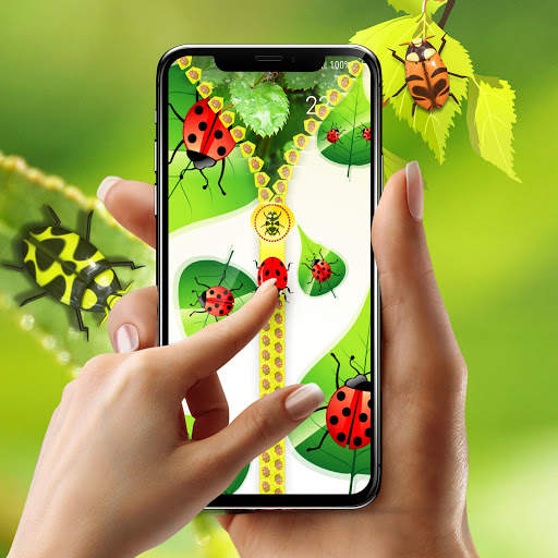 Ladybug lock screen screenshot 2