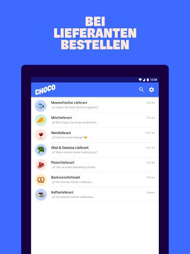 Choco - einfaches Bestellen! screenshot 7