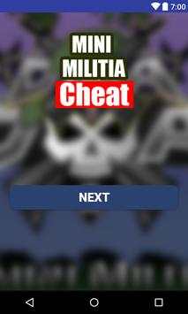 Cheat Mini militia free bullets and points prank screenshot 1
