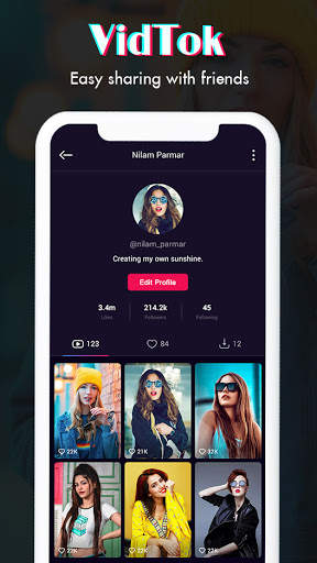 Vid Tok Made in India - Short Video Platform screenshot 4