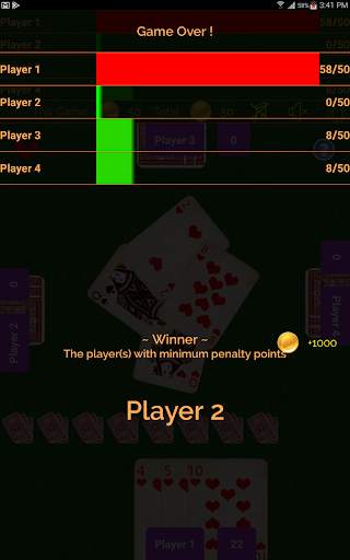 Hearts (Offline Multiplayer Card Game) screenshot 19