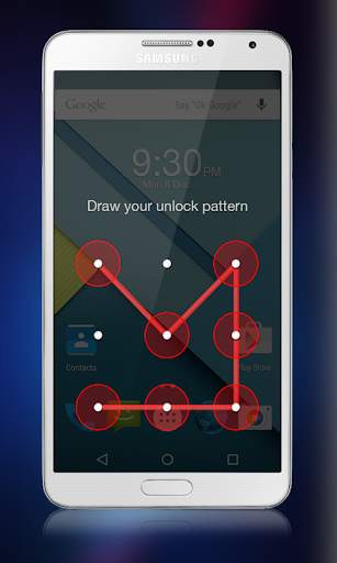 Transparent Pattern Lock screenshot 4