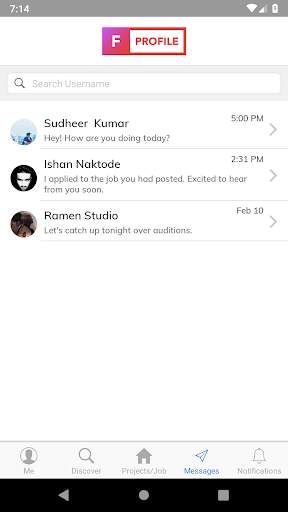 Filmy Profile screenshot 4