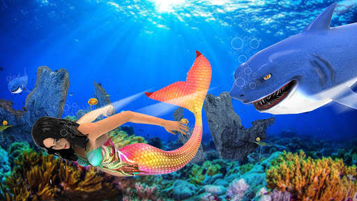 Mermaid Race 2020: Real Mermaid Simulator Games 3d screenshot 2