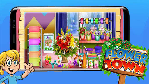 Flower Shop Game - Garden Decoration FREE screenshot 6