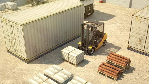 3D Forklift Simulator Parking Games 2018 screenshot 2