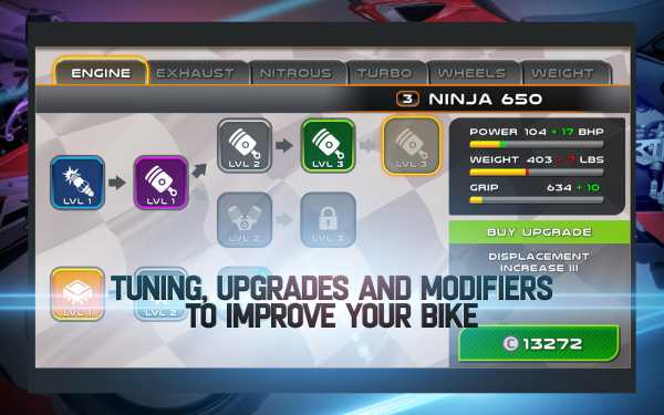 Drag Racing: Bike Edition screenshot 4