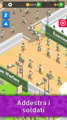 Idle Army Base screenshot 1