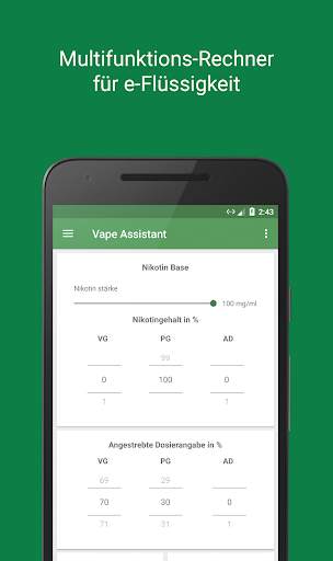 Vape Assistant screenshot 1