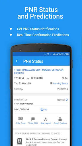 Live Train Status, PNR Status, Indian Rail Info screenshot 4