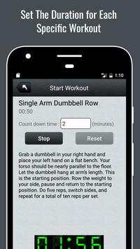 Dumbbell Workout Routine Lite screenshot 4