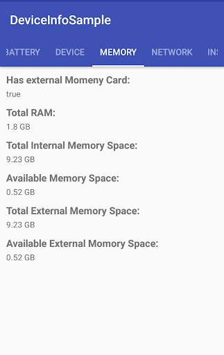 Device Info screenshot 3