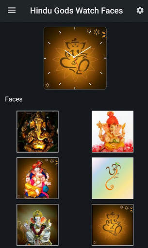 100  Hindu Gods Watch Faces screenshot 1