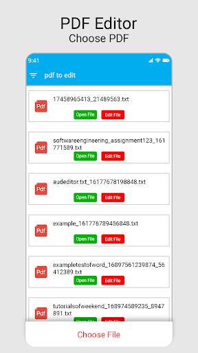 Pdf Editor, Edit Word And Convert Pdf to text screenshot 1