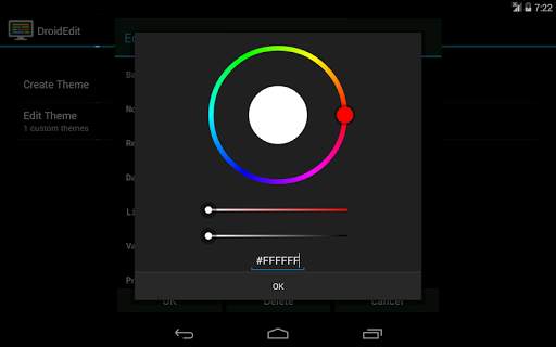 DroidEdit (free code editor) screenshot 12