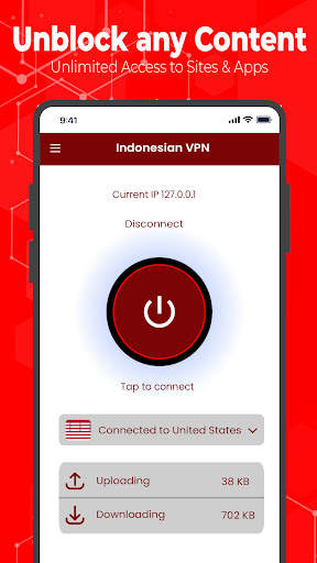 Indonesia VPN Secure Proxy VPN screenshot 3