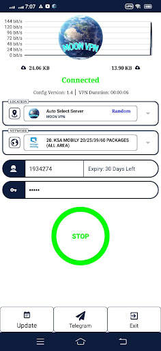 MOON VPN screenshot 3