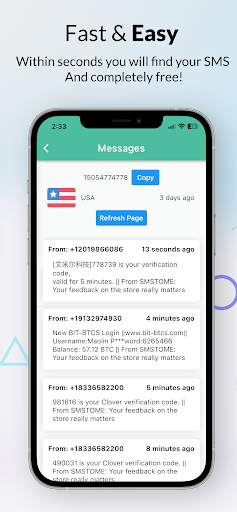 Receive SMS Online screenshot 4