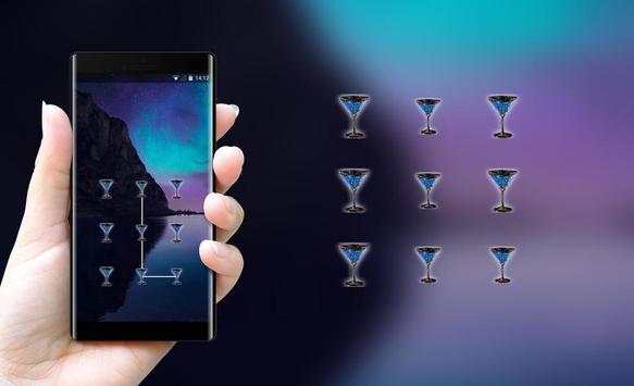 Lock theme for google pixel fancy sky wallpaper screenshot 3