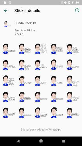 Sticker Sunda Kocak Terbaru WAStickerApps screenshot 4
