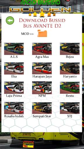 Mod Bussid Golden screenshot 5