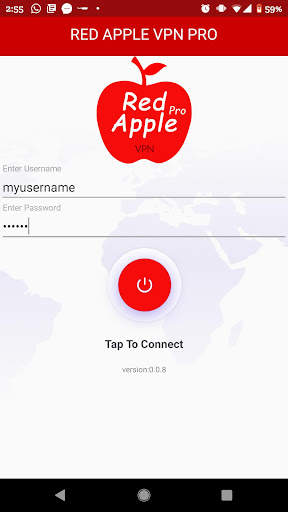 Red Apple VPN Pro screenshot 1