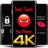 Don't Touch My Phone Wallpapers HD 4K 2020 😈😡 logo