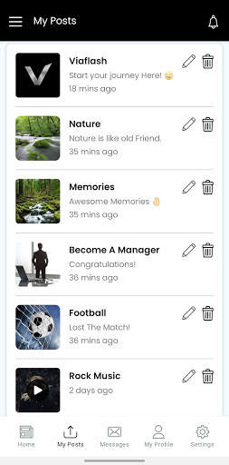 Viaflash: The Social App screenshot 2