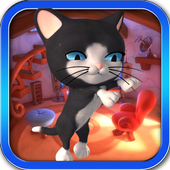 Finn Talking Dancing Cat أيقونة