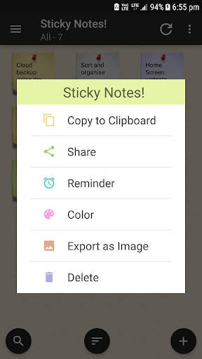 Sticky Notes ! screenshot 3