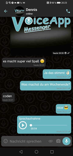 VoiceApp Messenger screenshot 3