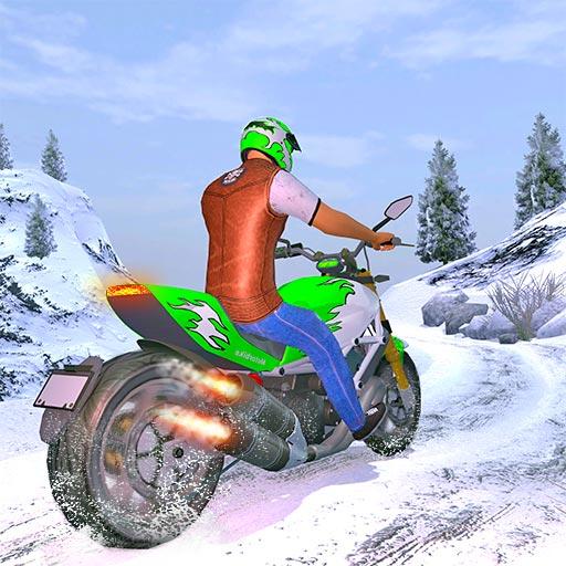 الثلوج دراجة نارية سباق 2019 - Snow Bike Racing أيقونة