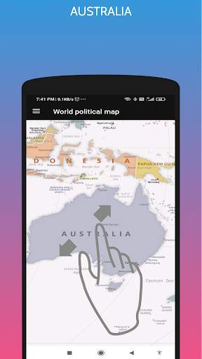World Political Map 2022 screenshot 2