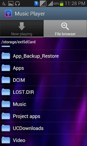 Music Player screenshot 2