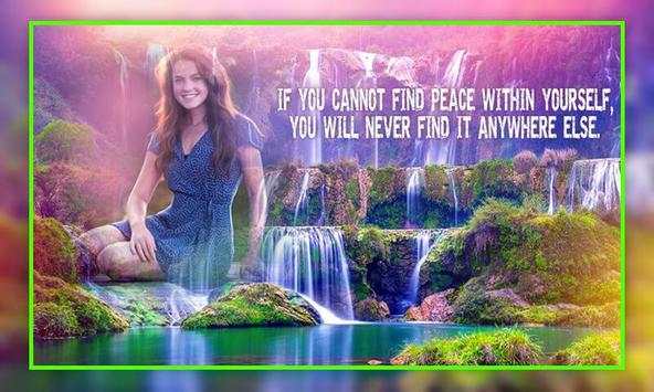 Waterfall Photo frame screenshot 2