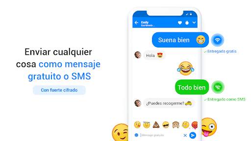Mensajes Lite SMS screenshot 1