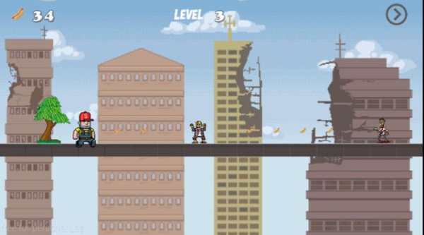 man run vs zombie screenshot 3