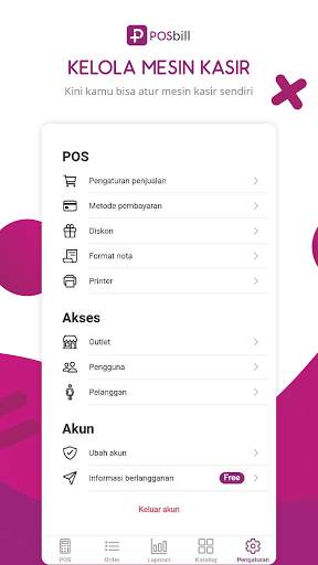 Aplikasi Kasir Gratis UMKM - POSbill screenshot 3