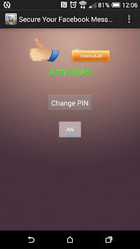 Lock for Facbeook Messenger screenshot 4
