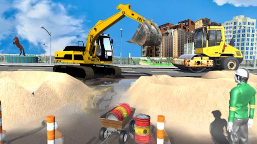 US Construction Games Sim JCB screenshot 13
