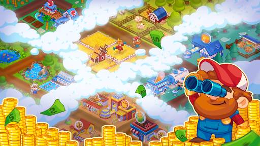 Mega Farm — Idle Tycoon Clicker & Merge Simulator screenshot 2