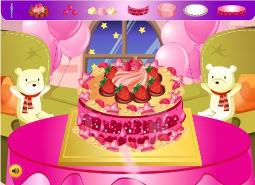 cake decor - Girls Games screenshot 4