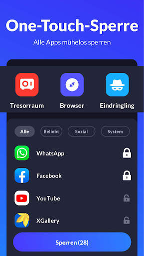 App Lock - App Sperre, XLock screenshot 5