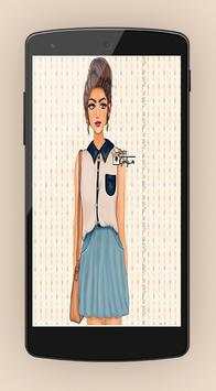 Cute Girly M Picture Wallpaper screenshot 4