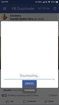 Facebook Video Downlaoder - HD Downloader screenshot 4