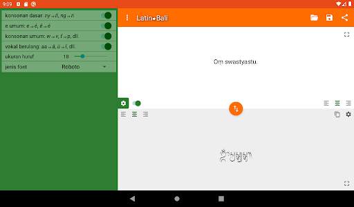 Transliterasi Aksara Bali screenshot 10