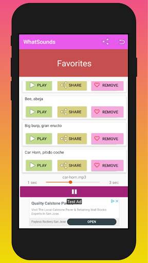 WhatSounds - funny audios for WhatsApp screenshot 5