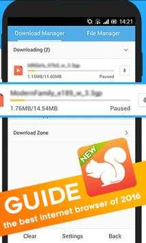 Fast UC Browser Download Tips screenshot 1